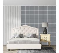 Carrelage Adhésif 3D 10 cm x 10 cm Autocollants pour Carrelage de Salle de Bain Carrelage Mural Adhésif Crédence de Cuisine Autocollant 3D pour Escalier (10 Pièces)