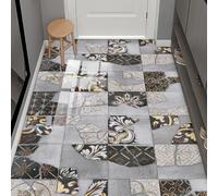 Carrelage Adhésif 3D 20x20cm Autocollants pour Carrelage de Salle de Bain Carrelage Mural Adhésif Crédence de Cuisine Autocollant 3D pour Escalier (16 Pièces)