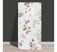 Carrelage Adhésif Escaliers Fleur Credence Adhesive pour Cuisine Brique,Stickers Muraux Salle de Bains Adhesif Mural avec Motifs de Carrelage Dalle Pvc