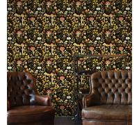 Carrelage Adhesif Mural Cuisine 45X100CM Champignons Dalle Pvc Adhesive Murale Salle de Bain,Feuilles de Stickers Muraux en Vinyle, Stickers Carrelage Imperméables