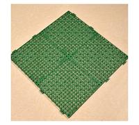 Carrelage Clipsable Antidérapants Résistant l'abrasion Carreaux Terrasse Dalle Sol Emboîtable avec Drainage salle Bains Du Hall d'entrée(Green,32pieces)