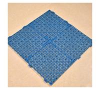 Carrelage Clipsable Antidérapants Résistant l'abrasion Carreaux Terrasse Dalle Sol Emboîtable avec Drainage salle Bains Du Hall d'entrée(Blue,32pieces)