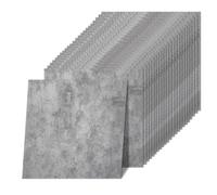 Carrelage de sol autocollant en vinyle 30,5 x 30,5 cm | Lot de 40 carreaux autocollants imperméables et amovibles, couvre 40 m². Carreaux de bricolage pour chambre, salle de bain