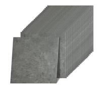 Carrelage de sol autocollant en vinyle 30,5 x 30,5 cm | Lot de 40 carreaux autocollants imperméables et amovibles, couvre 40 m². Carreaux de bricolage pour chambre, salle de bain