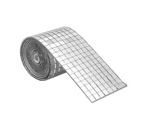 Carrelage Disco, Miroirs Auto-Adhésifs Carreaux De Mosaïque,Autocollants Disco Carreaux De Mosaïque Artisanat Mirror, Autocollants Coupés À L'épreuve De L'eau, Pour Salle De Bain Cuisine Plafond Et M