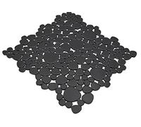 Carrelage mosaïque en céramique - Galets - Noir mat