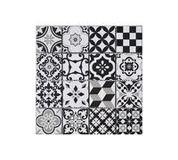 Carrelage mosaïque Mosaicos Arles Noir 29x29 cm