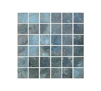 Carrelage mosaïque Mosaicos Bali Vert brillant 29x29 cm