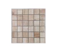 Carrelage mosaïque Mosaicos Forest Beige 29x29 cm Boite de 8 plaques