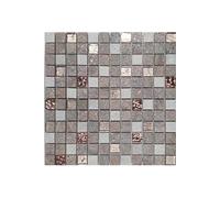DECORA MOSAICOS Boite de carrelage mosaïque URALES Rose 30x30 cm