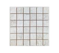 Carrelage mosaïque Mosaicos Volcan Argent 29x29 cm