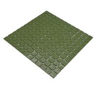 Carrelage mosaïque pour piscine - Vert olive - Vert mousse - Mur - Sol - Cuisine - Salle de bain - Douche