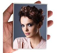 Carrelage photo commémoratif personnalisé en céramique pour pierre tombale. Image en porcelaine 100 % imperméable et ne se décolore pas pour décorations de tombe. Cadre photo imperméable pour tombe ;