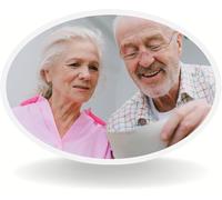 Carrelage photo commémoratif personnalisé pour pierre tombale - Image en porcelaine imperméable pour décorations de tombe - Image ovale pour pierres tombales - Plaque commémorative personnalisée