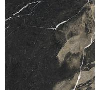 Carrelage Porcelaine Effet Marbre Veines Beige Noir Brillant 60X120 - Epib162
