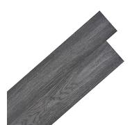 Carrelage PVC autocollant 2,51 m² 2 mm noir et blanc - moquette pour salon, cuisine - facile à poser, facile d'entretien, antidérapant - idéal pour les locataires et les familles