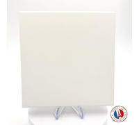 Carrelage sol/mur briquette rectangulaire uni blanc mate 15X15 cm FARGBLOCK BIANCO MATT FGB129M