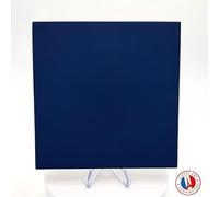 Carrelage sol/mur briquette rectangulaire uni bleu mate 15X15 cm FARGBLOCK OCEANO MATT FGB133M