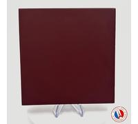 Carrelage sol/mur briquette rectangulaire uni bordeaux mate 15X15 cm FARGBLOCK BORGOGNA MATT FGB139M