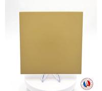 Carrelage sol/mur briquette rectangulaire uni moutarde mate 15X15 cm FARGBLOCK SENAPE MATT FGB141M