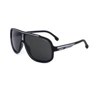 Carrera 1058/s Sunglasses, 08A/M9 Black Grey, 63 Unisex