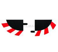 Carrera Embouts de bordure 20598 pour courbes extérieures Large – 4 pièces