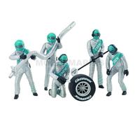 Carrera Set de figurines mécaniciens 20021133 Bleu