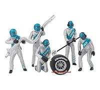 Carrera - 20021133 Set de Figurines mécaniciens, 20021133, Bleu