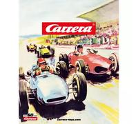 Carrera 20021136 Tin Plate Sign 60 Years Carrera - 1