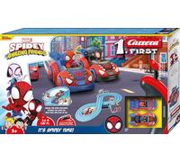 Circuit de course Spidey - It's Spidey Time!, Longueur 2,4 m, Echelle des voitures 1/50, Carrera First, Dès 3 ans