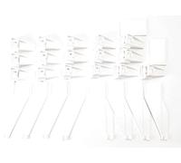Carrera Supports de glissière de sécurité 20085219 - 16 supports, 4 terminaux, 2 raccords