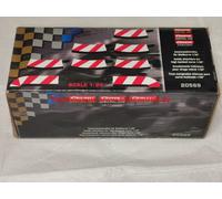 Carrera 20569 Bandes de Bord Intérieur Courbe Raide 1/30° 6 Pièces