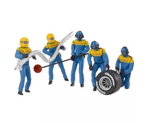 Carrera 21132 Set of figures, mechanics "blue"