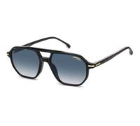 Carrera 341/S Lunettes de Soleil, Noir-Or, 54/17/145 Homme