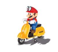 Carrera - 370200992 RC Super Mario Odyssey Scooter - Véhicule radiocommandé avec Batterie Rechargeable - Jouet pour Enfants à partir de 6 Ans Coloré 370200992
