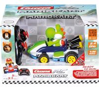 Carrera RC 370320002 Race Kart Yoshi 1:32 Véhicule RC débutant électrique Voiture de course