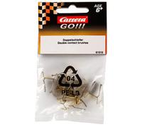 Carrera Accessoire de circuit Go et Digital 143 – 10 frotteurs doubles – 61510 Doré