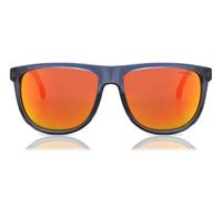 Carrera 8059/s Sunglasses, RTC/UZ Blue Orange, 58 Unisex