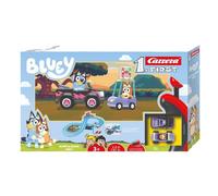 Carrera Bluey und Bingo Rennwagen Bahn Set