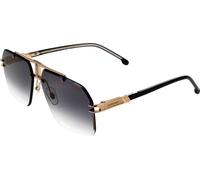 Lunettes de Soleil CARRERA CARRERA 1054/S 63/12/145 RHL GOLD BLACK 2 METAL FRAMES MAN CARRERA CARRERA 1054/S GOLD BLACK