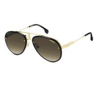 Lunettes de Soleil Carrera GLORY GOLD BLACK/BROWN 58/17/145 unisexe