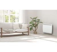 Carrera Cisco 1000 Watts Radiateur Électrique A Inertie Fonte + Façade Rayonnante A Résistance Surfacique - Programmation Lcd