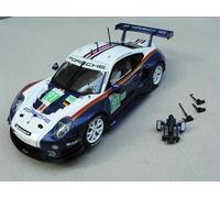 Carrera Digital 124 Porsche 911 GT3 RSR 23885 Design Bleu Blanc NEU
