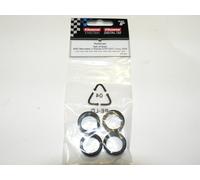 Accessoire - Piece Detachee - Outil Circuit - Carrera 89595 Pneus pour AMG Mercedes C-Klasse DTM 2007 Livrée 2008