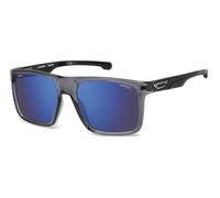 Carrera Ducati Homme Carrera Ducati CARDUC 049/S KB7/XT Lunettes de soleil Polyamide Gris Bleu Carré Normale Miroir