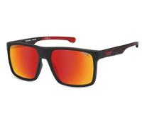 Carrera Ducati Homme CARDUC 049/S 003/UZ Lunettes de soleil Polyamide Noir Rouge Carré Normale Multicouche