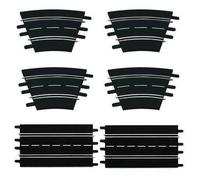 Carrera Evolution Numérique Set Extension 2 Modèlisme Standard, 4 Curve Slot Car