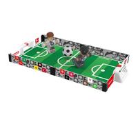 Carrera FC Spin n' Goal Set Bundesliga | Soccer Play Set et Baby-Foot avec Figurines de Jeu, Push & Spin | Tapis de Terrain de Jeu 66 x 32,5 cm, éléments de Bande, Compteur de But, Jouet de Football