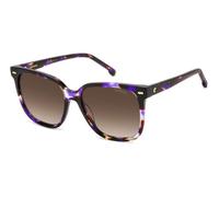 Carrera Femme CARRERA 3002/S HKZ/HA Lunettes de soleil Acétate Viscur de La Havane Marron Carré Ombré
