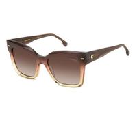 Carrera Femme Carrera CARRERA 3037/S 0MY/HA Lunettes de soleil Acétate Marron Marron Papillon Ombré